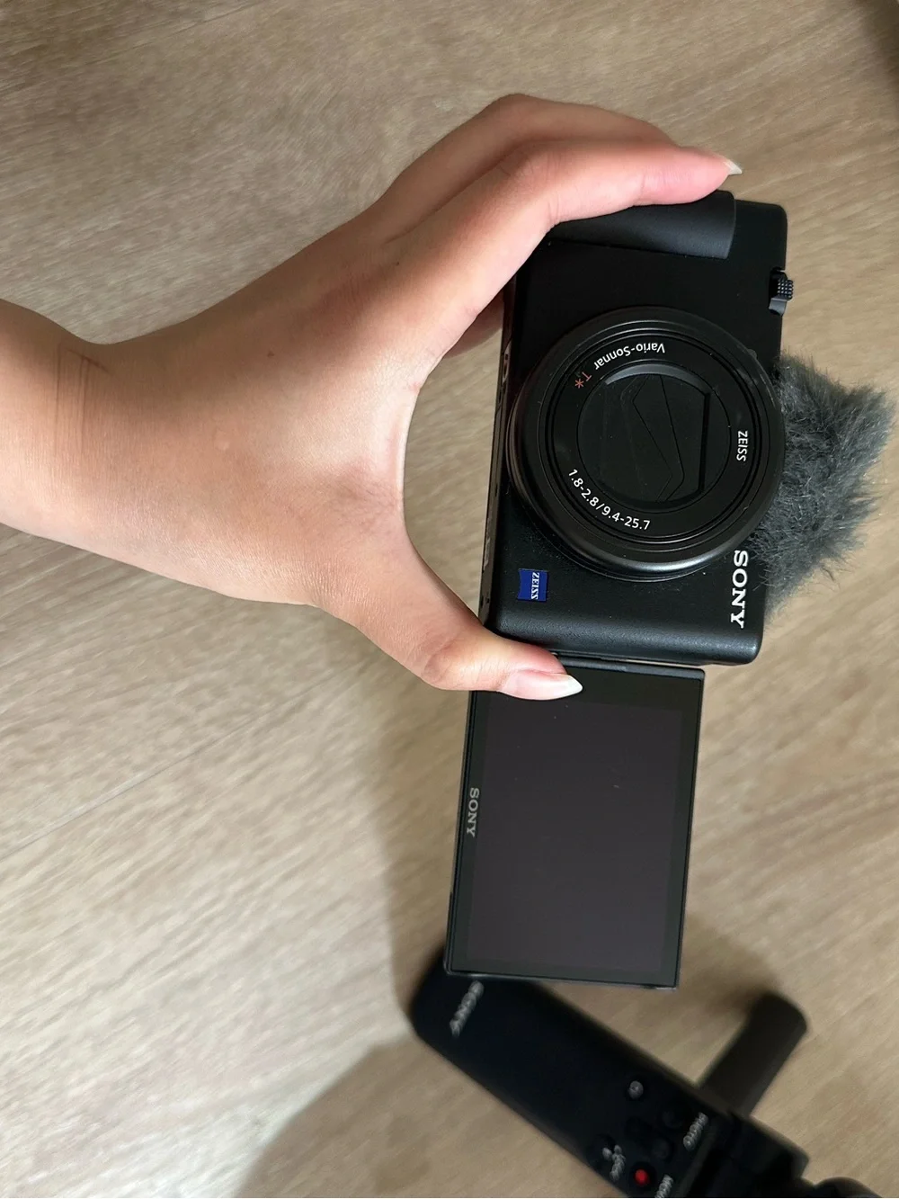 Sony ZV-1 Digital Camera with kit tripod microphone